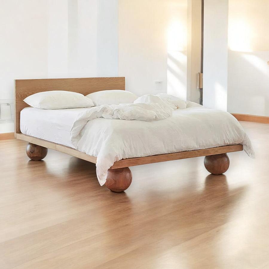 SHEESHAM WOOD KING SIZE BED